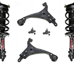 Front Struts Lower Control Arms & Ball Joints for Hyundai Elantra 2.0L 2007-2010