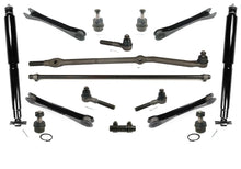 97-06 se adapta a Wrangler Drag Link, varillas de amarre, rótulas, brazos de control, kit de 16 piezas