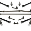97-06 Fits Wrangler Drag Link Tie Rod Rods Ball Joints Control Arms 16Pc Kit