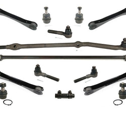 97-06 Fits Wrangler Drag Link Tie Rod Rods Ball Joints Control Arms 16Pc Kit