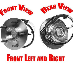 97-99 Expedition 4x4 (2) Frt Hub Wheel Bearing Check Info Below 4x4 12MM Stud