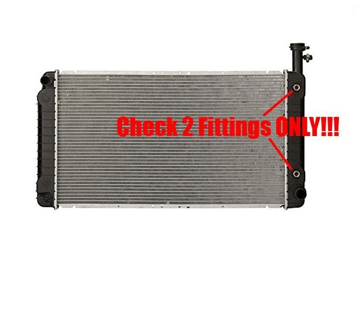 Radiator For 04-14 GM Express Van 1500 4.3 V6 Without Engine Oil Cooler