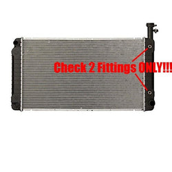 100% New Radiator For 04-14 GM Express Van 1500 4.3 V6 Without Engine Oil Cooler