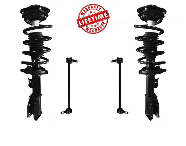 Fits 10-15 Equinox Terrain W/O 19 Inch Rims Front Complete Struts & Links