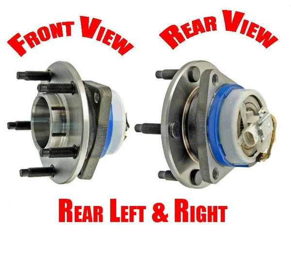 Rear Left & Right Wheel Bearing and Hub Assembly Fits 97-08 Chevrolet Corvette