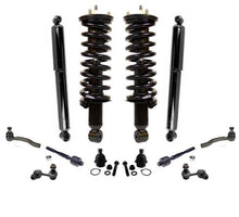 Se adapta a 05-12 Pathfinder F, resortes helicoidales, varillas de amarre, rótulas, amortiguadores oscilantes, 12 piezas