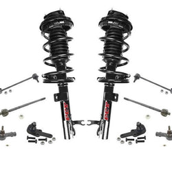 Se adapta a Ford Focus 00 a 03, puntales delanteros completos, varillas de amarre, eslabones de barra estabilizadora