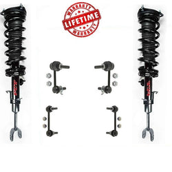 03-06 G35 W/ Sport Suspension RWD Front Struts & Rear Shocks & Sway Bar Link