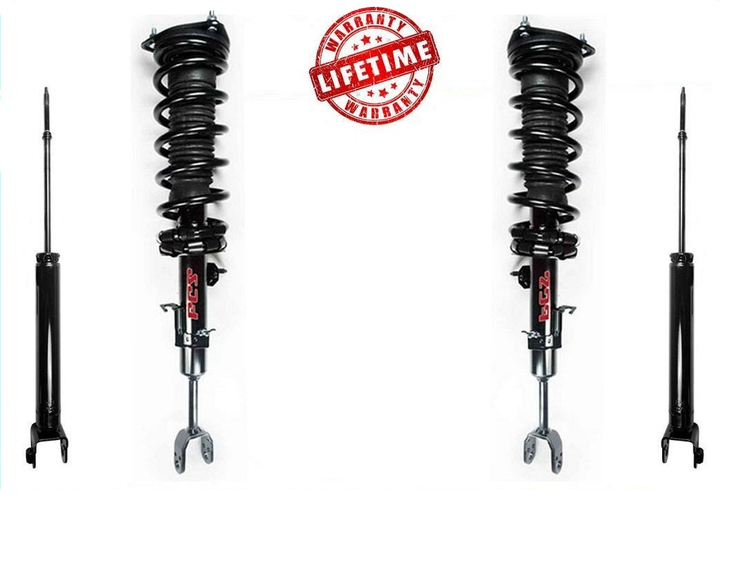 03-06 G35 Coupe W/O Sport Suspension Rear Wheel Drive Front Struts & Rear Shocks
