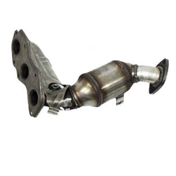 Para 06-2012 Rav4 3.5L convertidor catalítico del colector lateral del cortafuegos trasero 17384