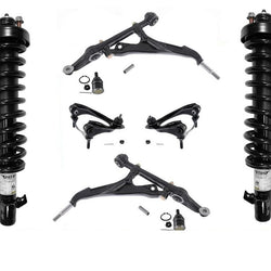 Conjunto de puntales delanteros completos, brazos inferiores y superiores con rótulas Civic e Integra