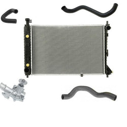 Se adapta a 97-04 Mustang 3.8L V6 nuevo radiador mangueras superiores y bajas bomba de agua 100% nuevo