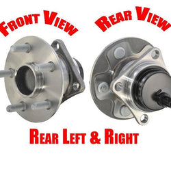 (2) Rear Wheel Bearing Assembly 311 Fits 09-10 Vibe Base 09-13 Matrix S 2.4L FWD