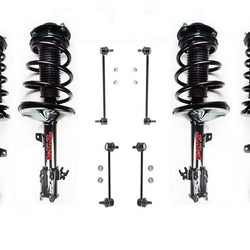 F & R Complete Spring Strut & Sway Bar Links Fits 99-03 RX300 Front Wheel Drive