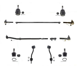 14pc Kit Tie Rods Drag Link Sleeve & Front Shocks Fits For Jeep Wrangler 97-06