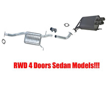 Middle & Rear Muffler fits 2005-2006 Infiniti G35 RWD 4 Doors Sedan