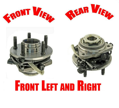 (2) Wheel Bearing Hub Assembly Frt 515027 Ranger 4x4 4W ABS WITH PULSE LOCK HUB