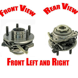 (2) Wheel Bearing Hub Assembly Frt 515027 Ranger 4x4 4W ABS WITH PULSE LOCK HUB