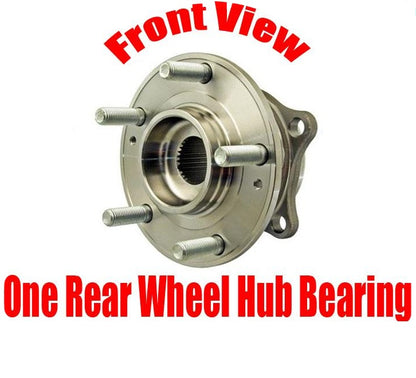 One Rear Wheel Hub Bearing All Wheel Drive 4x4 for Hyundai Santa Fe 07-18