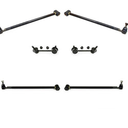 Rear Up & Low Control Arms with Ball Joint Shocks Links for Santa Fe 01-03 8Pc