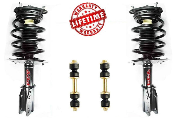 Front Complete Spring Struts & Links Fits 06-11 Lucerne Without Magnetic Rd