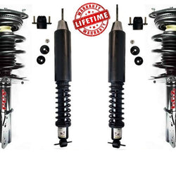 Front Coil Spring Struts & Rear Conversion Kit 06-11 Lucerne W/O Magnetic Ride