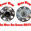 Axle Bearing Hub Assembly Fits (2) Rear 12-14 Hyundai Accent & 12-14 Kia Rio