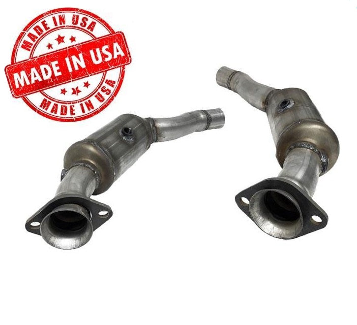 For 04-09 Jaguar Vanden Plas XJ8 XJR V8 L & R (2) Catalytic Converters