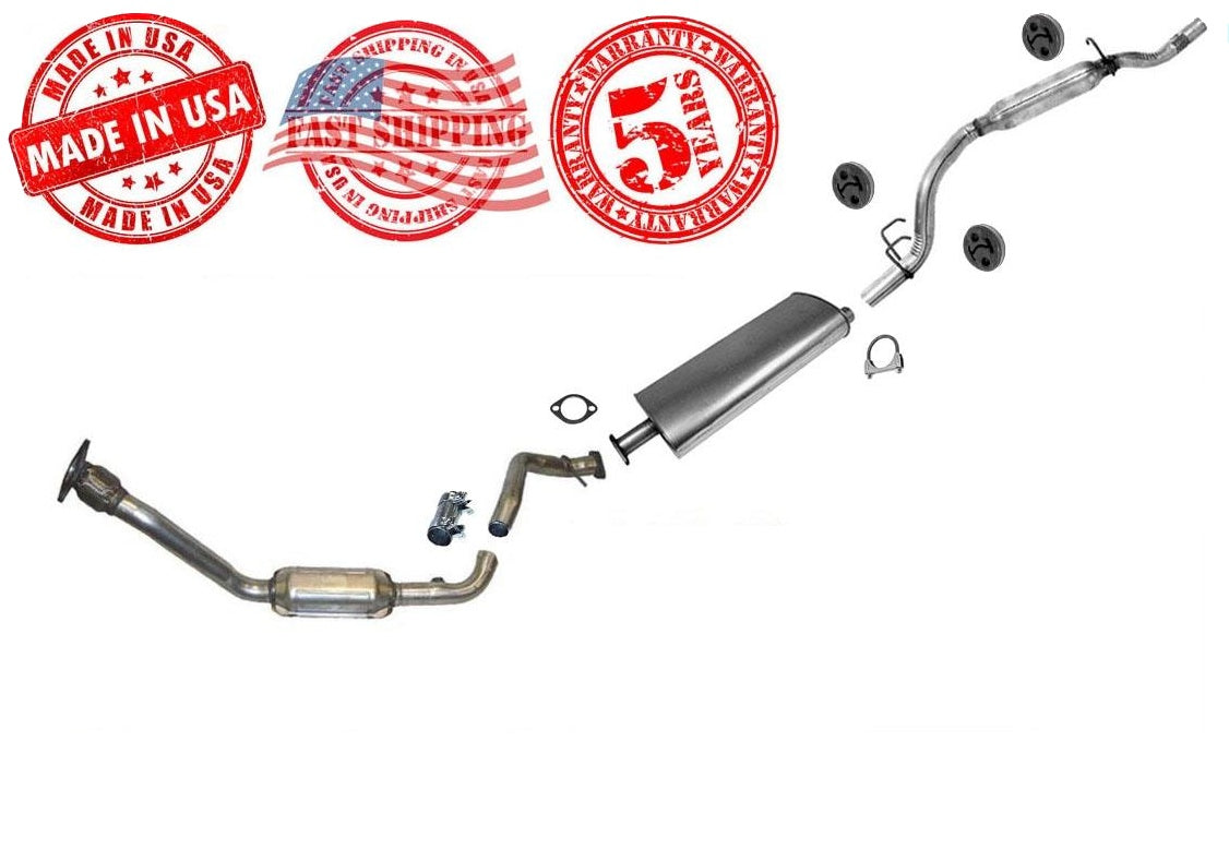 01-05 Fits AZTEK 3.4L AWD Ext Pipe Catalytic Converter Muffler Pipe Exhaust USA