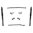 03-08 Dodge Ram Pick Up 2500 3500 4x4 Drag Link Tie Rod Rods Steering Shocks 9Pc