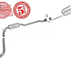 Fits 09-13 Honda FIT Base 1.5L Exhaust System Pipe & Muffler System Clamps