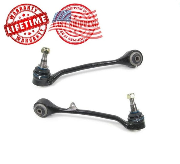 Fits For 04-10 BMW X3 Front Lower Rearward Control Arms With Ball Joints 2Pc