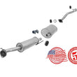 Fits 09-2010 Honda Element SC Only Exhaust System Pipe & Muffler System Clamps