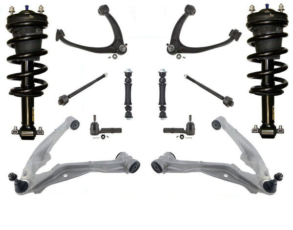 Puntales delanteros completos brazos inferiores de aluminio 14 piezas para GMC YUKON 07-11