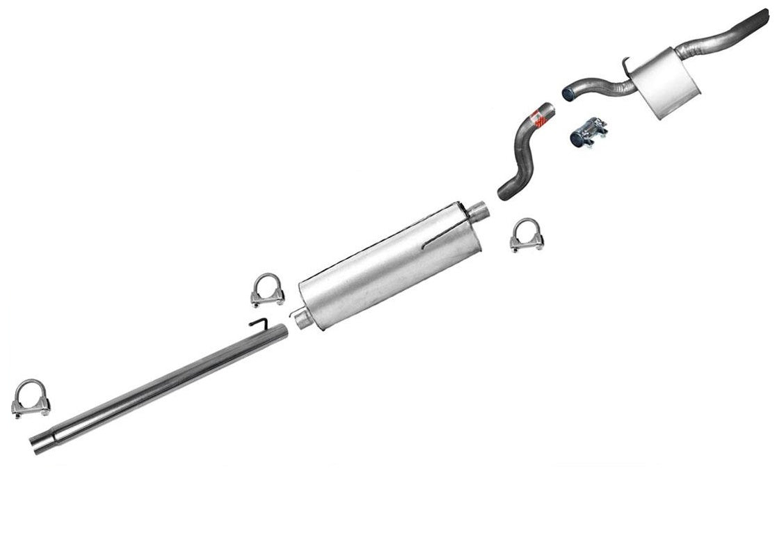 04-05 Ram Pick Up 1500 Hemi 5.7 Factory OE Muffler Exhaust System 160 Wheel base