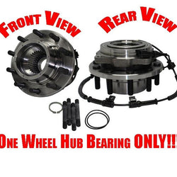 for 05-10 F450 F550 4x4 Dual Rear Wheel Front Wheel and Bearing Hub Assembly