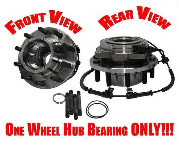 for 05-10 F450 F550 4x4 Dual Rear Wheel Front Wheel and Bearing Hub Assembly