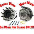for 05-10 F450 F550 Rear Wheel Drive 4x2 Front Wheel and Bearing Hub Assembly