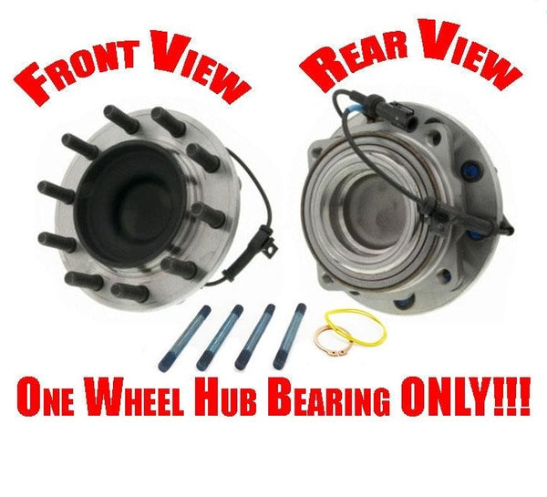 for 05-10 F450 F550 Rear Wheel Drive 4x2 Front Wheel and Bearing Hub Assembly