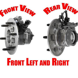 04-08 Colorado Z71 Off Road Rear Wheel Drive (2) Wheel Bearing and Hub Assembly