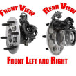 04-08 Colorado ZQ8 Sport Sus Rear Wheel Drive (2) Wheel Bearing and Hub Assembly