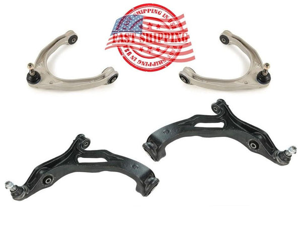 for 2003-2010 Porsche Cayenne 4 Upper & Lower Control Arm Ball Joint Bushings