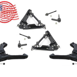 Control Arms Ball Joints Tie Rods 10Pc for Dodge Dakota 4 Wheel Drive 2000-2004