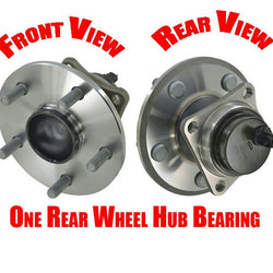 for 09-12 Matrix XRS 2.4L Front Wheel Drive Model (1) Rear Bearing Hub Assembly
