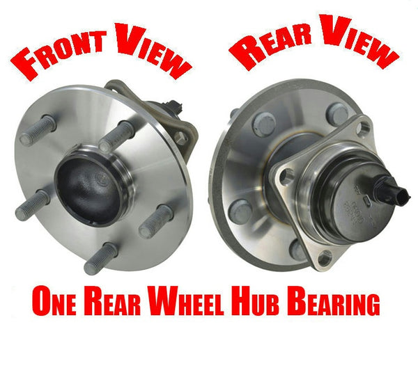 for 09-12 Matrix XRS 2.4L Front Wheel Drive Model (1) Rear Bearing Hub Assembly