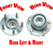 05-09 FWD Tucson Sportage FWD Only (2) REAR 512267 Wheel Bearing & Hub Assembly