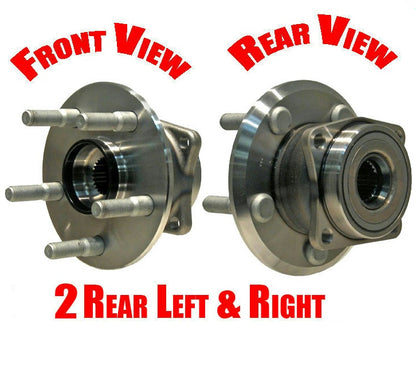 Conjunto de cubo y cojinete de rueda (2) trasero 590002 para Vibe Matrrix AWD 4x4 03-06
