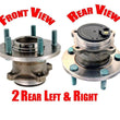 04-13 Mazda 3 06-15 Mazda 5 With 4 Wheel ABS 512347 (2) REAR Axle Hub Assembly