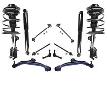 01-04 Caravan Coil Spring Struts Control Arms Bushings BJ Tie Rods Sway bar 12Pc