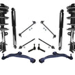 05-07 FWD Grand Caravan Control Arms Tie Rods W/ Complete Coil Spring Struts 12p